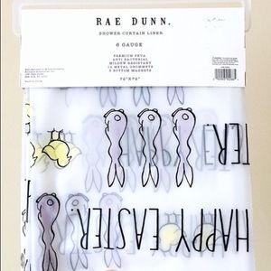 Rae Dunn Easter Shower Curtain Liner